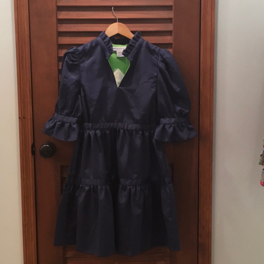 Gretchen Scott Teardrop Faille Dress